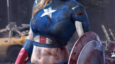 Alison Brie Captain America