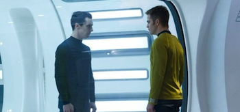 Chris Pine, Zachary Quinto Benedict Cumberbatch Star Trek Into Darkness