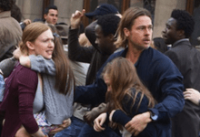 Mireille Enos Brad Pitt World War Z