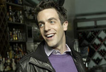 BJ Novak Leather Jacket