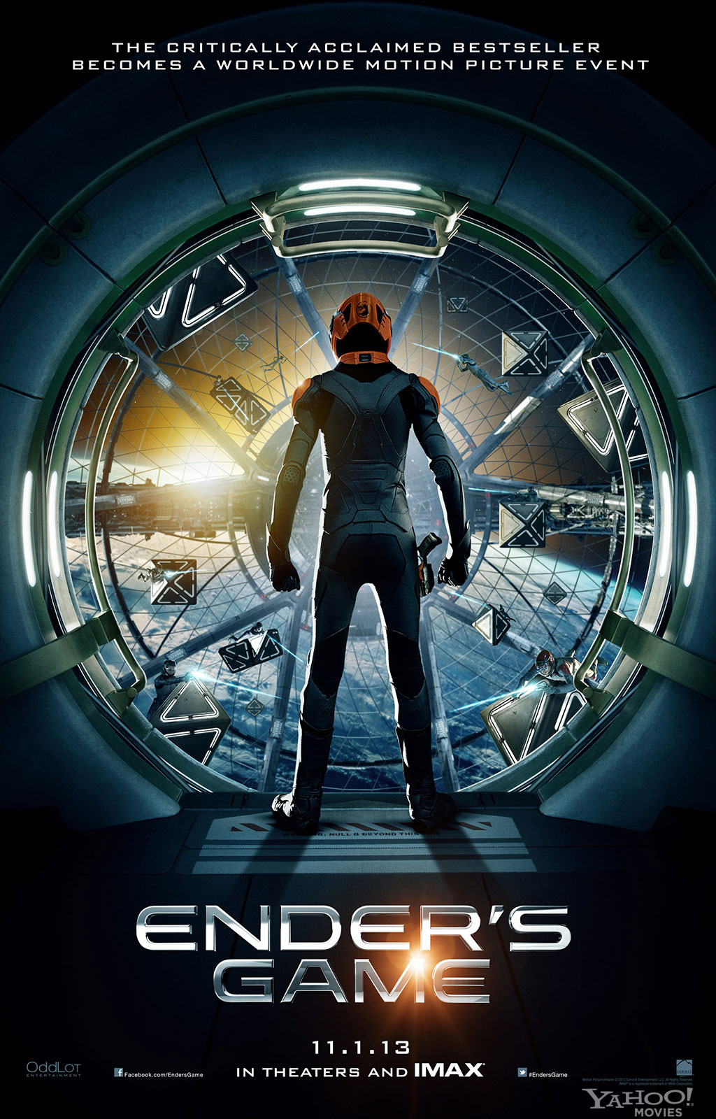 ENDER’S GAME (2013): First Teaser Poster Reveals Ender & Battle Room