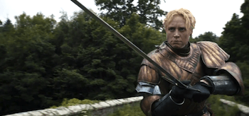 Gwendoline Christie Game of Thrones Kissed by Fire