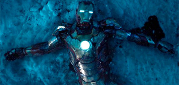 Mark 5 in Snow Iron Man 3