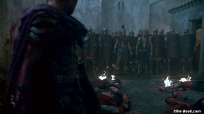 Todd Lasance Simon Merrells Spartacus War of the Damned Spoils of War
