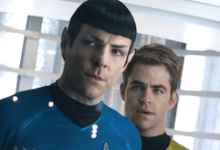 Zachary Quinto Chris Pine Star Trek Into Darkness
