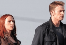Chris Evans Scarlett Johansson Captain America The Winter Soldier