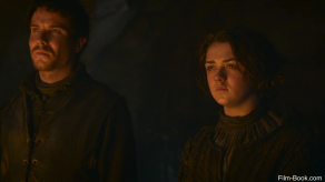 Maisie Williams Joe Dempsie Game of Thrones And Now His Watch Is Ended