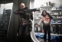 Matt Damon Alice Braga Elysium