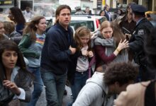 Brad Pitt Mireille Enos World War Z
