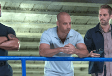 Paul Walker Vin Diesel Dwayne Johnson Fast and Furious 6