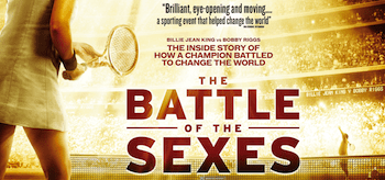 The Battle Of The Sexes quad movie poster