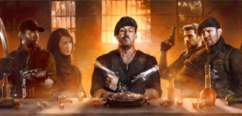 The Expendables 2 Last Supper Movie Banner