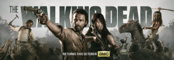 The Walking Dead Season 4 TV show banner