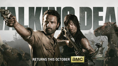 The Walking Dead Season 4 TV show banner