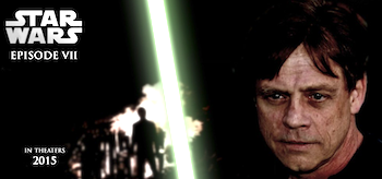Mark Hamill Star Wars Episode 7 Movie Banner