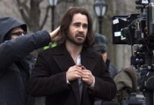 Colin Farrell & Jennifer Connelly Film 'Winter's Tale' In NYC
