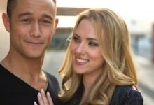 Joseph Gordon Levitt Scarlett Johansson Grinning Don Jon