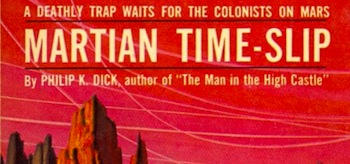 Martian Time Slip Book Cover