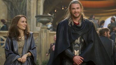 Chris Hemsworth Natalie Portman Thor The Dark World
