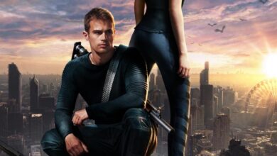 Divergent movie poster