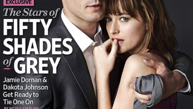 Jamie Dornan Dakota Johnson Entertainment Weekly Fifty Shades Of Grey November 22 2013 cover