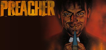 Preacher Comic book Cover