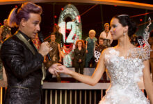 Stanley Tucci Jennifer Lawrence The Hunger Games Catching Fire