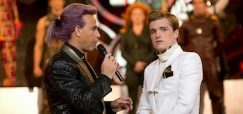 Josh Hutcherson Stanley Tucci The Hunger Games Catching Fire