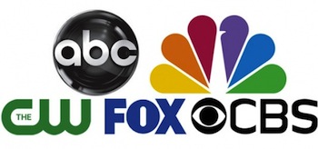 ABC The CW FOX NBC CBS