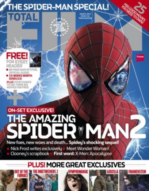 The Amazing Spider-Man 2 Total Film magazine