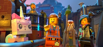 Alison Brie Chris Pratt Morgan Freeman Elizabeth Banks The Lego Movie