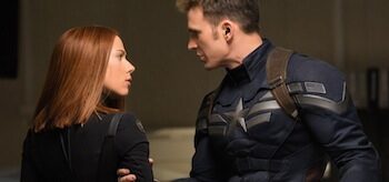 Chris Evans Scarlett Johansson Captain American: The Winter Soldier