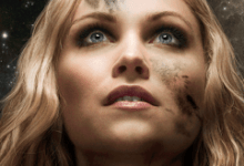 Marie Avgeropoulos Eliza Taylor Thomas McDonell The 100: Calling Ark Station