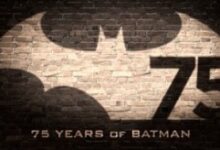Batman 75th Anniversary logo
