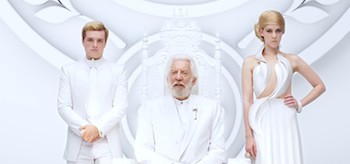 Jena Malone Josh Hutcherson Donald Sutherland The Hunger Games Mockingjay