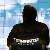 Arnold Schwarzenegger Terminator Genisys Logo