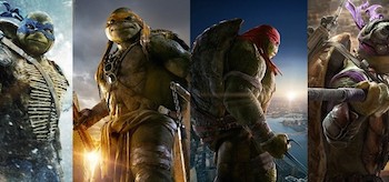 Teenage Mutant Ninja Turtles Movie Posters