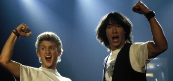 Alex Winter Keanu Reeves Bill and Teds Excellent Adventure