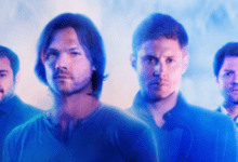 Mark Sheppard Jared Padalecki Jensen Ackles Misha Collins Supernatural