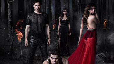 The Vampire Diaries Season 5 TV show poster