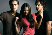 Paul Wesly Nina Dobrev Ian Somerhalder Vampire Diaries