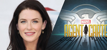 Bridget Regan Agent Carter Logoi