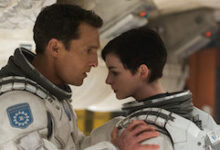 Matthew McConaughey and Anne Hathaway Interstellar