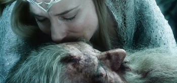 Cate Blanchett Ian McKellan The Hobbit The Battle of the Five Armies