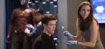 Grant Gustin Danielle Panabaker The Flash Fastest Man Alive
