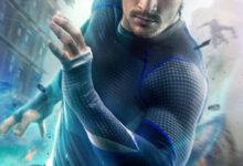 Aaron Taylor-Johnson Quicksilver Avengers Age of Ultron Movie Poster