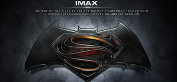 Batman v Superman IMAX Teaser