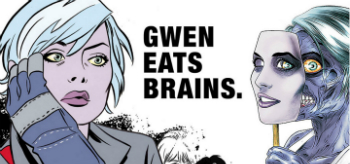 iZombie Gwen Eats Brains
