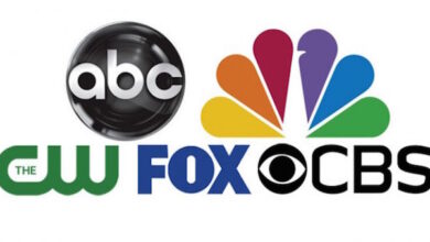 ABC CBS NBC Fox The CW Logos