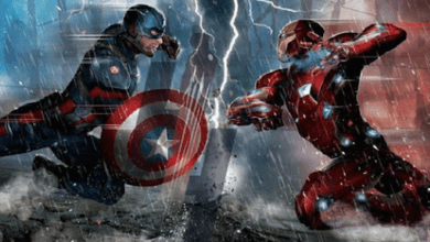 Captain America Iron Man Captain America Civil War Promo Art